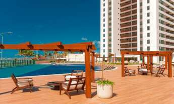 Imagem 6: Apartamento para venda possui 86 metros quadrados com 3 quartos em Jacarecica - Maceió - A