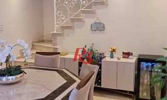 Imagem 3: Sobrado com 3 dormitórios à venda, 280 m² por R$ 2.125.000,00 - Embaré - Santos/SP