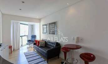 Imagem: Flat com 1 dormitório para alugar, 36 m²