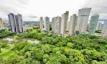 Imagem 2: Apartamento 4 suítes vista definitiva nascente mobiliado frente ao Parque Flamboyant no Ja