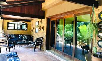 Imagem 7: Casa cercada pela natureza, em condomínio fechado com 550 m², 3 quartos, 1 suíte, piscina