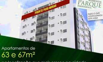 Imagem 3: Residencial Parque Independência, suíte, sacada e elevador em Belém