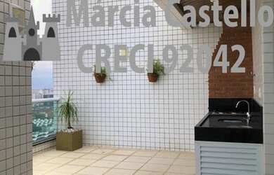 Imagem 4: Cobertura com piscina e churrasqueira vista mar!