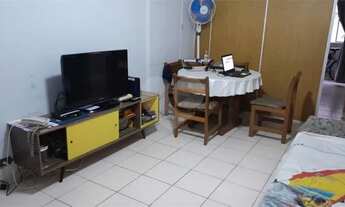 Imagem 2: Sala Living na quadra da Praia na Ponta da Praia em Santos