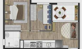 Imagem 3: Mundo Apto Freguesia - 2 dormitórios com terraço - Opção de vaga