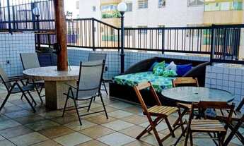 Imagem 2: Cobertura com 4 dormitórios para alugar, 350 m² por R$ 9.002,00/mês - Tupi - Praia Grande