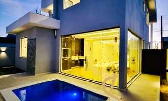 Imagem 6: Casa Linda e pronta , "Terras Alphaville" 2 pavimentos 4/4 sendo três suítes, es