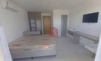 Imagem 3: Flat com 1 dormitório para alugar, 26 m² por R$ 1.200/mês - Costa do Sol - Macaé/RJ