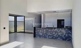 Imagem 2: Casa térrea com 3 suítes, nova, no Condomínio Reserva Real, Parque Brasil 500, Paulínia