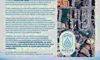 Imagem 3: Condomínio Riviera das Águas Cabo Frio - Apto 1 ou 2 quartos com varanda gourmet