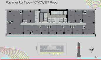 Imagem 3: Infinity Business By Pininfarina - Sala com 128 metros quadrados em Setor Bueno