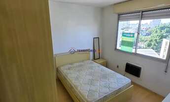 Imagem 6: Excelente apartamento de 1 dormitório mobiliado , 1 vaga coberta, portaria , ele