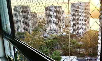 Imagem 3: Apartamento 1 Quarto com Vista para a Lagoa no Condomínio Alfa Barra