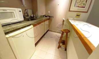 Imagem 7: Flat para hospedagem em andar alto em Moema, locação sem burocracia