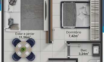 Imagem 5: Matinhos - Apartamento Padrão - Tabuleiro