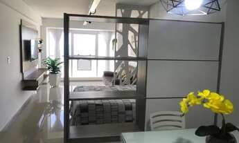 Imagem 2: Flat mobiliado de frente para o mar, em Piedade com 38m2