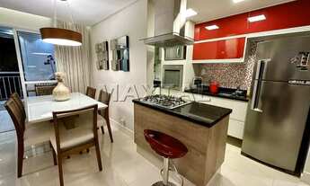 Imagem 5: Apartamento Santana sala com varanda Gourmet, 2 dormitórios, 2 vagas 70 m