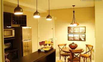 Imagem 5: Apartamento com 1 dormitório para alugar, 38 m² por R$ 3.497,61/mês - Granja Julieta - São