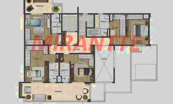 Imagem 7: Cobertura duplex para venda tem 284 metros quadrados com 4 quartos em Santana - São Paulo