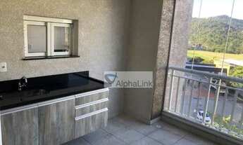 Imagem 2: Apartamento com 3 dormitórios para alugar, 95 m² por R$ 6.964,52/mês - Alphaville - Santan