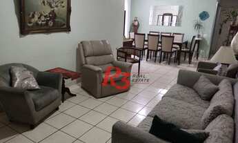 Imagem 2: Apartamento com 3 dormitórios à venda, 102 m² por R$ 745.000,00 - Gonzaga - Santos/SP