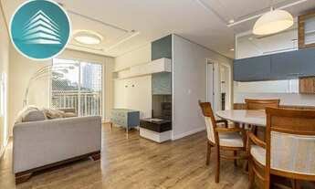 Imagem 2: Apartamento com 3 dormitórios para alugar, 73 m² por R$ 3.557,35/mês - Santa Quitéria - Cu