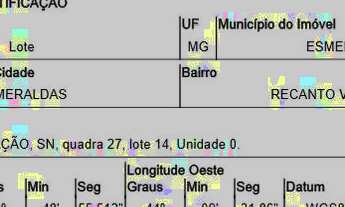 Imagem 2: ESMERALDAS - Terreno Padrão