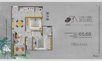 Imagem 4: APARTAMENTO 2 QUANTOS SENDO 1 SUITE