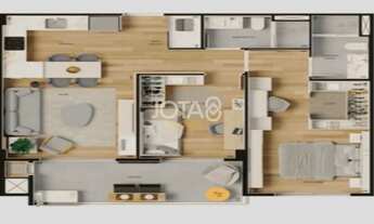 Imagem: APTO 2 QUARTOS E 2 VAGAS NI RESERVA LAGO