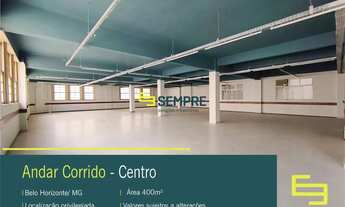 Imagem: Andar corrido para alugar no Centro de Belo