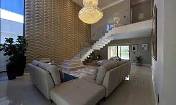 Imagem 5: Casa com 3 suítes, 357,18 m² - À venda por R$ 2.800.000,00 - Condomínio Delta Park - Araça