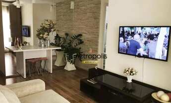 Imagem 4: Apartamento com 3 dormitórios para alugar, 61 m² por R$ 3.800,44/mês - Fundação - São Caet