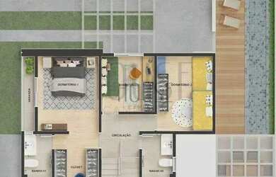 Imagem 5: Casa com 3 quartos à venda, 113 m² por R$ 870.000 - Condomínio Vila Flora - Votorantim/SP