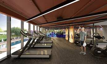 Imagem 4: Lançamento, apartamento com 1 dormitório à venda, 42 m² por R$ 715.760 - Jardim Anália Fra