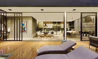 Imagem 2: Belíssimo sobrado de 368m² com excelente acabamento, localizado no condomínio Jardins Barc