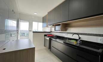 Imagem 7: Todo mobiliado Pronto para morar Na Ocian Vista mar 2 Dorm Sacada envidraçada