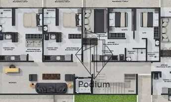 Imagem 6: Flat studio térreo com área privativa á 180m da praia do Bessa. -FL0357