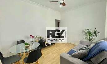 Imagem 2: Apartamento com 2 dormitórios à venda, 73 m² por R$ 350.000,00 - Ponta da Praia - Santos/S