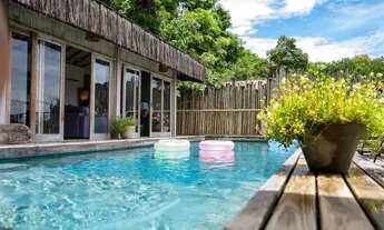 Imagem 2: Casa Gerbera Trancoso, com vista mar para praia dos nativos