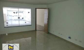 Imagem 2: Sobrado novo com 150 m² de terreno, são 3 suítes amplas, 4 vagas de garagem, corredor late