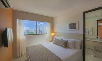 Imagem 3: OFERTA ÚNICA, FLAT MOBILIADO NO BEACH CLASS CONVENTIONS. ANDAR ALTO, LINDA VISTA!