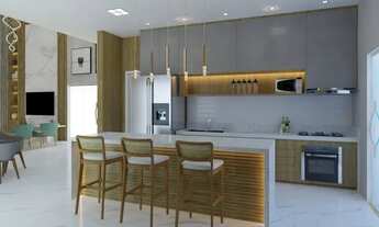 Imagem 4: Lindissima Casa 4 Suites no Alphaville 2 Area Gourmet c Piscina e Churrasqueira