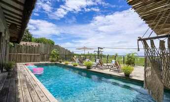 Imagem 7: Casa Gerbera Trancoso, com vista mar para praia dos nativos