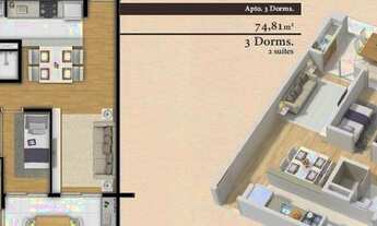 Imagem 5: Edifício Residencial para venda com 75 metros quadrados e 3 quartos em Centro - Itatiba