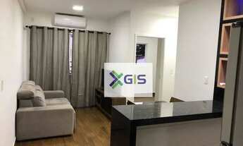 Imagem 4: Apartamento com 2 dormitórios para alugar, 59 m² por R$ 2.813,23/mês - Alpha Club Residenc