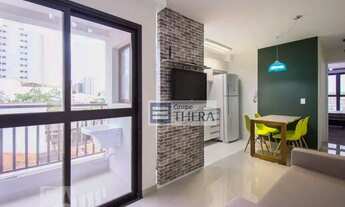 Imagem 1: Apartamento com 1 dormitório para alugar, 41 m² por R$ 2.460,00/mês - Vila Valparaíso - Sa