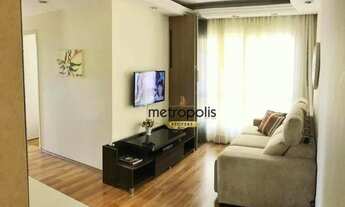 Imagem 3: Apartamento com 3 dormitórios para alugar, 61 m² por R$ 3.800,44/mês - Fundação - São Caet