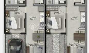 Imagem 4: Casa com Suíte e Fachada Exclusiva em Nova Palhoça - Conforto e Praticidade