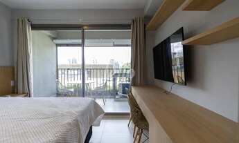 Imagem 2: Apartamento 1 quartos para alugar no(a) Indianópolis