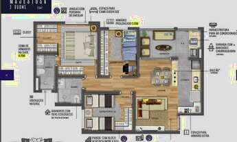 Imagem 3: Apartamento à venda, 70 m² por R$ 435.587,92 - Parque Industrial - São José dos Campos/SP